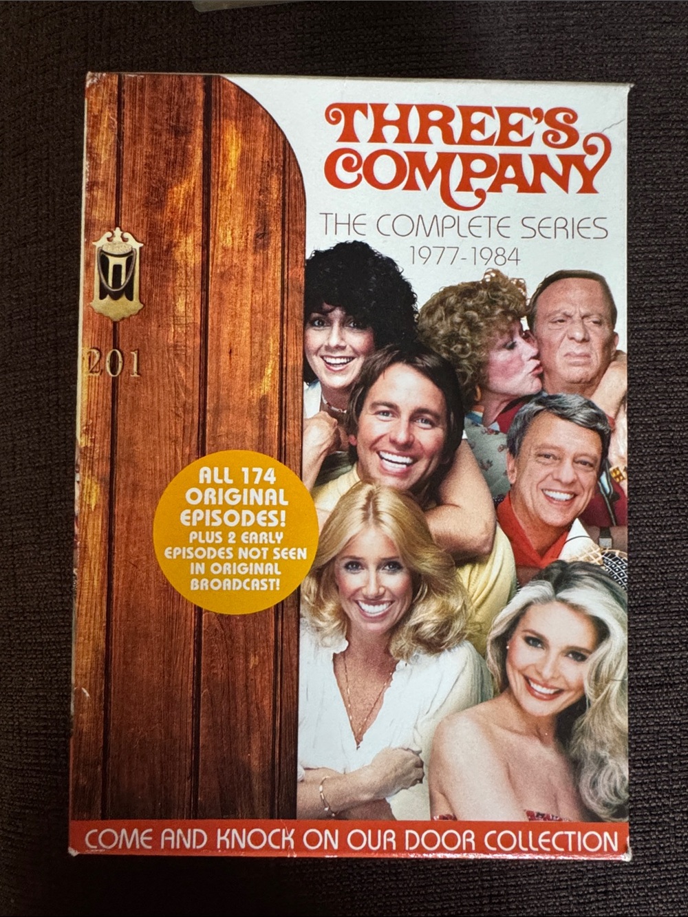 Three's Company The Complete Series DVD Box Set - White/Orange